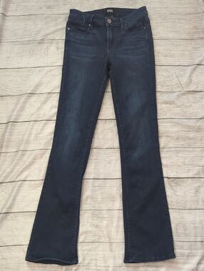 PAIGE Dark Indigo Flare Jeans
